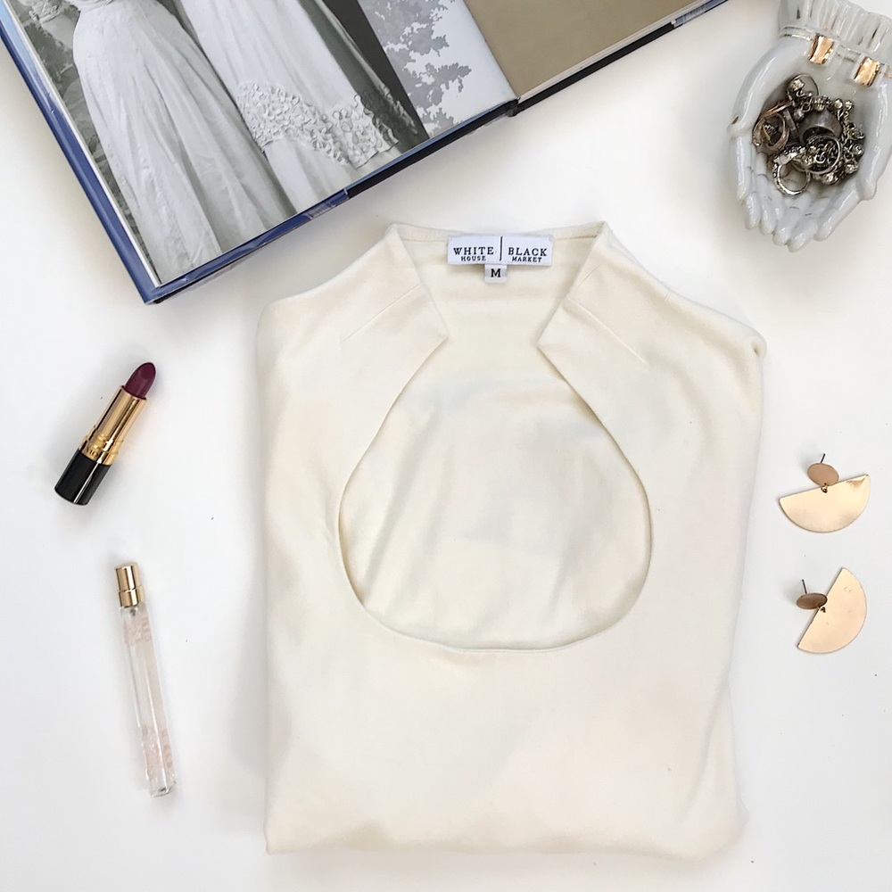 WHBM Ivory Top